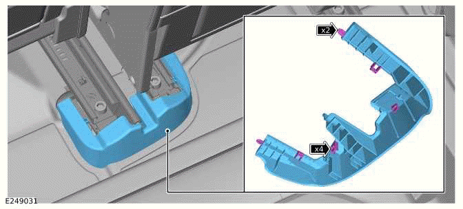 Second Row Left Seat - 110